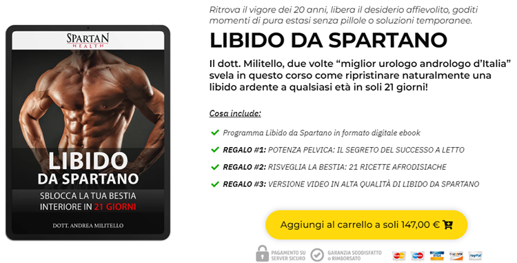 Programma Libido da Spartano Programma Libido da Spartano
