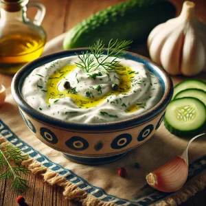 Tzatziki salsa greca