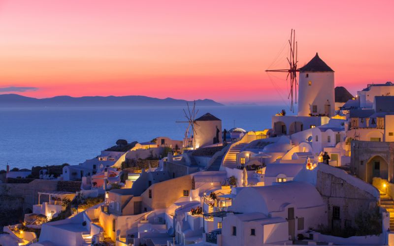 Com’è Santorini oggi Grecia Santorini