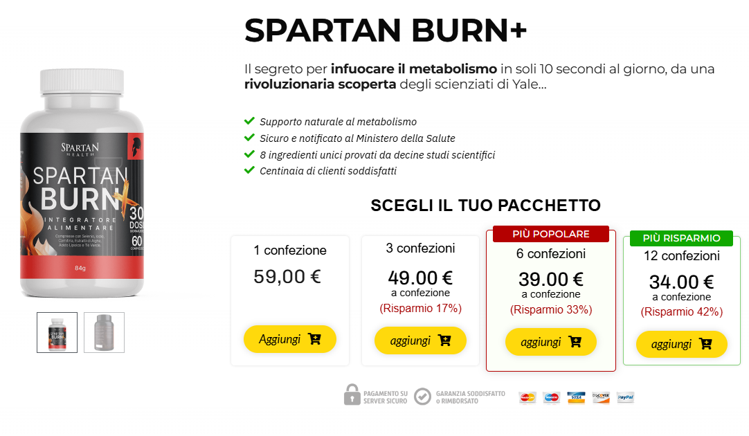 spartan burn spartan health recensioni spartan burn spartan health recensioni