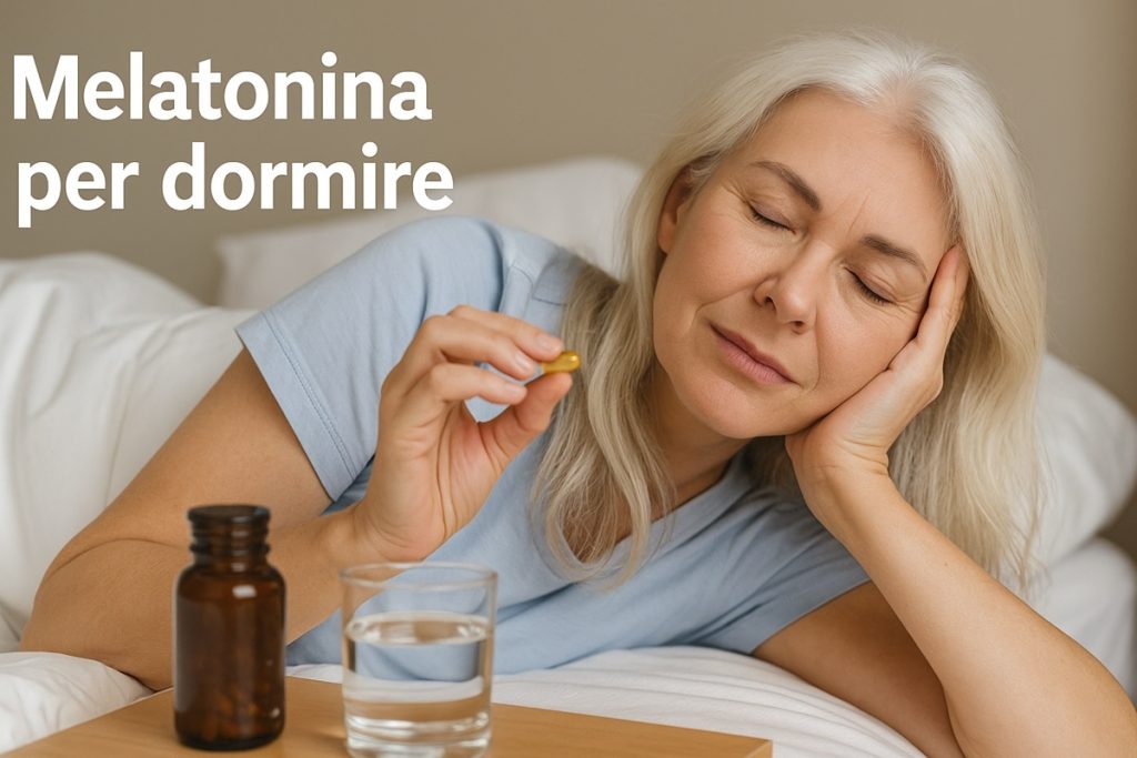 Melatonina per dormire