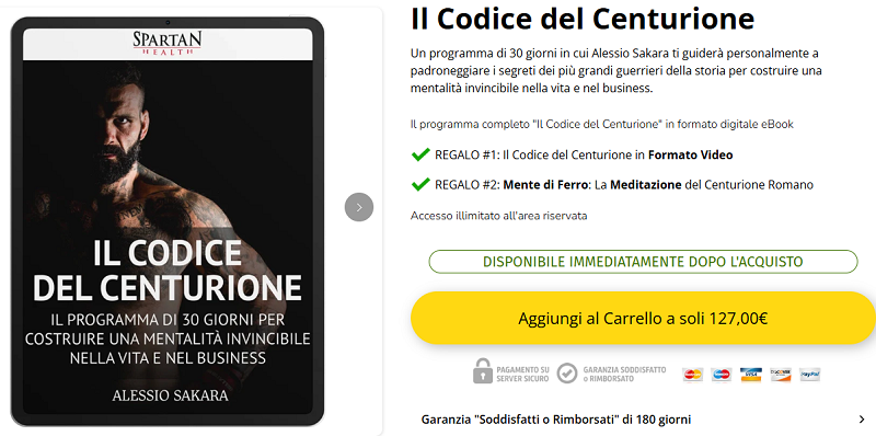 Il Codice del Centurione di Alessio Sakara